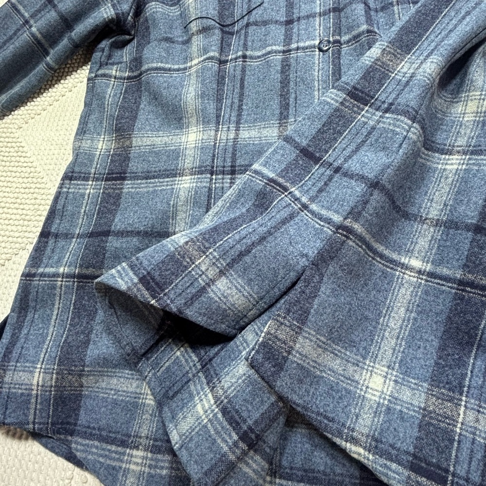 VTG Pendleton Plaid Virgin Wool Button Shirt Outdoor Heritage Style Womens Sz M - Picture 12 of 16